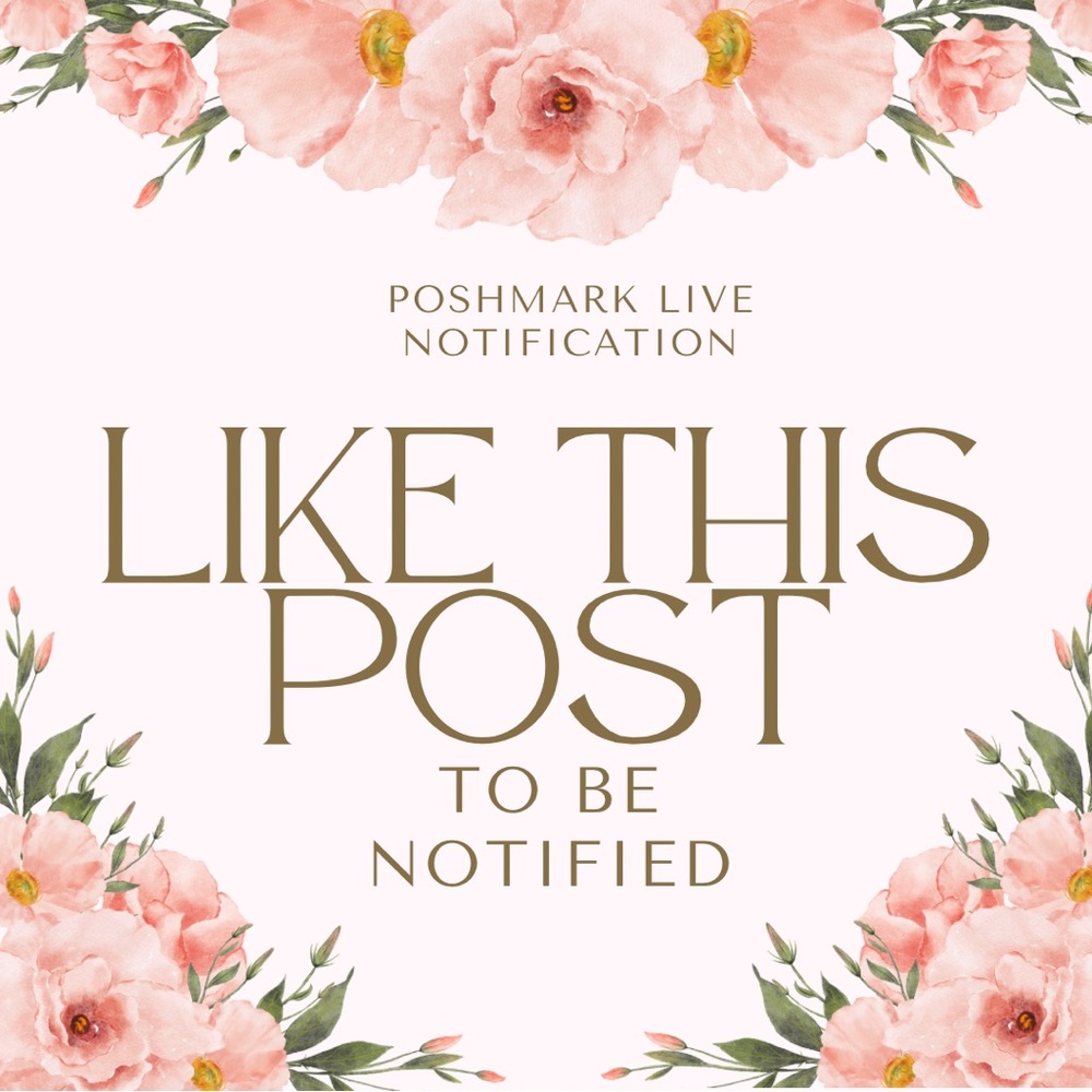 Poshmark Live Notification
